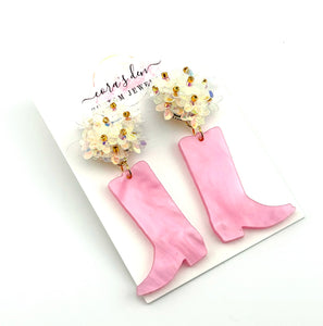 Boots Earrings