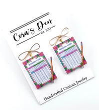 Load image into Gallery viewer, Mahjong Earrings - Set of 6
