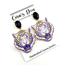 Load image into Gallery viewer, ATL LSU Tigers Earrings - Set of 6
