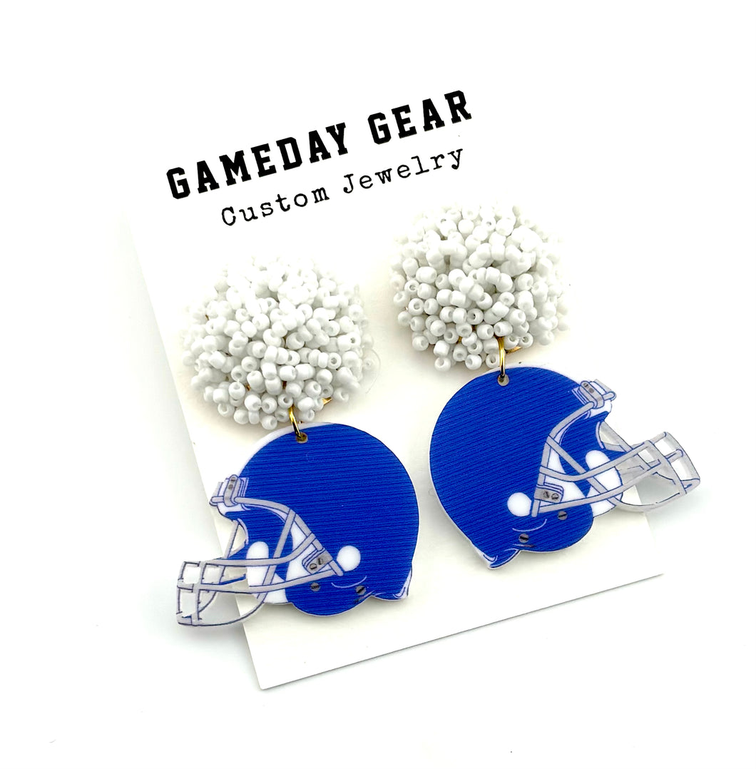 Helmet Earrings