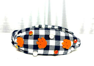 Paw Headband (Navy)