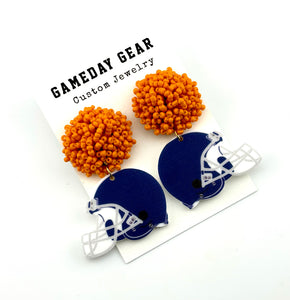 Helmet Earrings