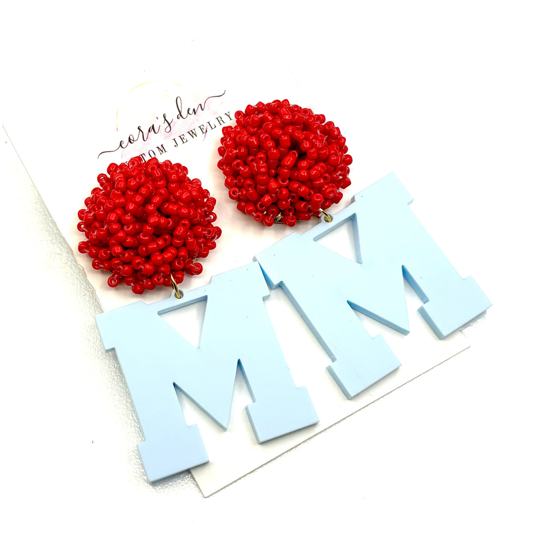 Ole Miss Rebels Earrings