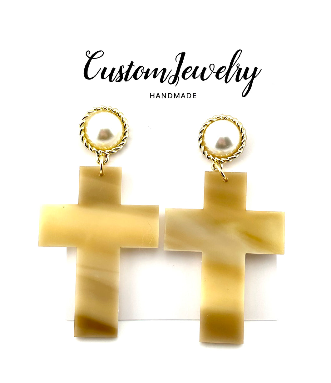 Cross Earrings