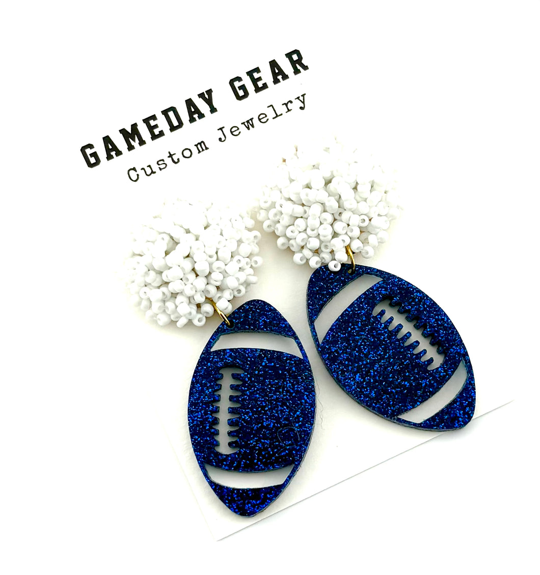 Football Earrings