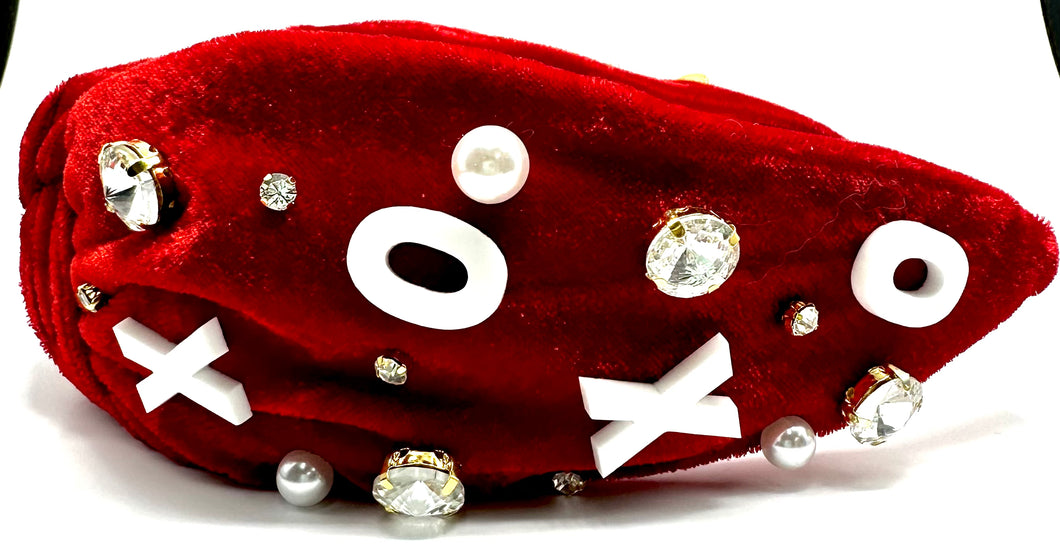 Velvet Red XoXo Headband