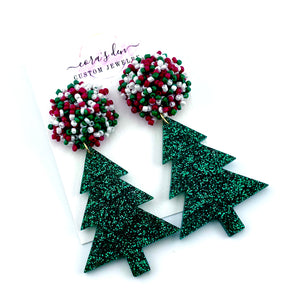 Christmas Tree Earrings