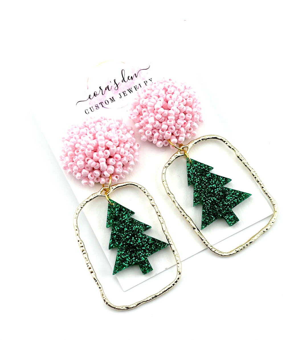 Christmas Tree Earrings