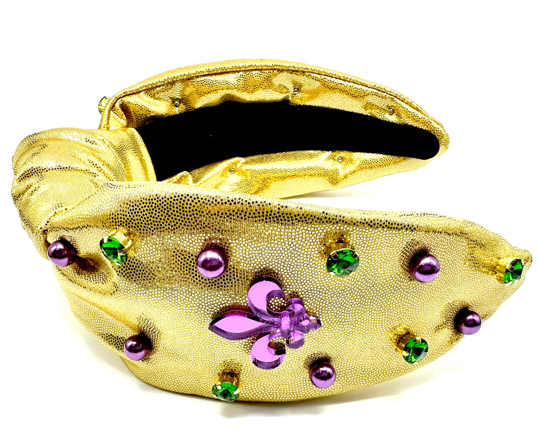 Mardi Gras Headband