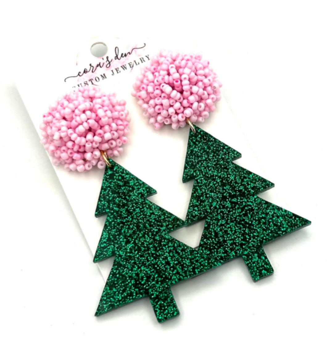 Christmas Tree Earrings