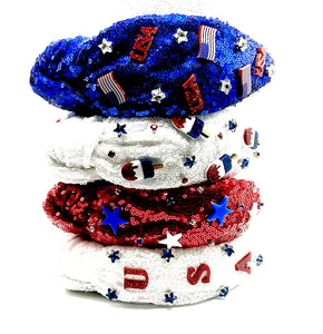 Patriotic USA 4th Headbands