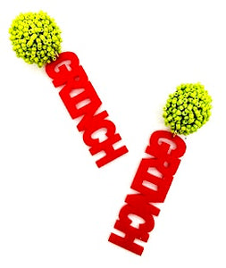 Grinch Earrings