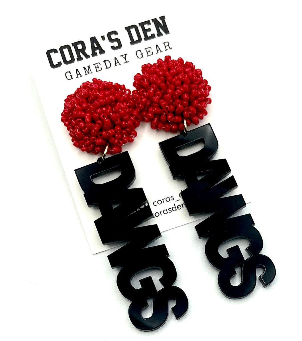 Dawgs Earrings