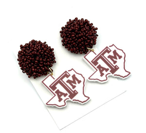 Texas A&M Aggies Earrings