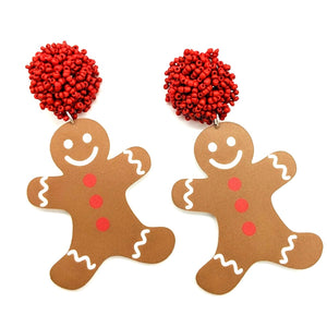 Gingerbread Earrings