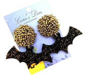 Bat Earrings