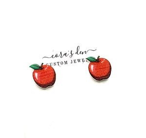 Apple Stud Earrings