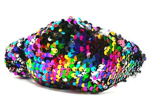 Rainbow Sequin Headband