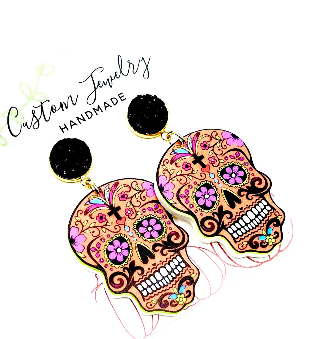 Sugar Skull Earrings