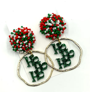 Hohoho Frame Earrings