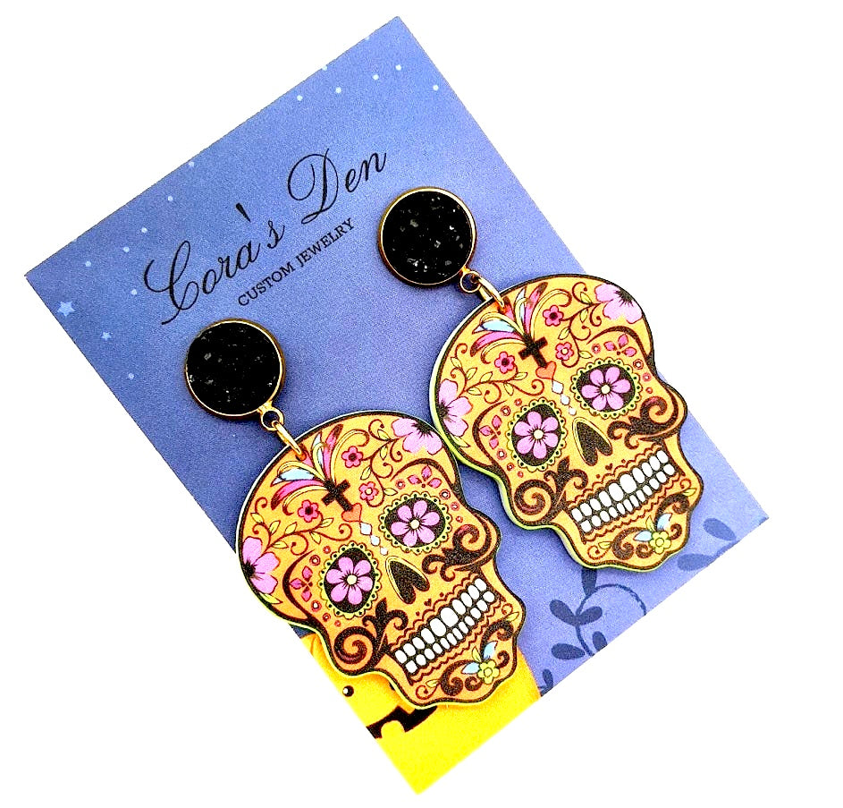 Sugar Skull Earrings