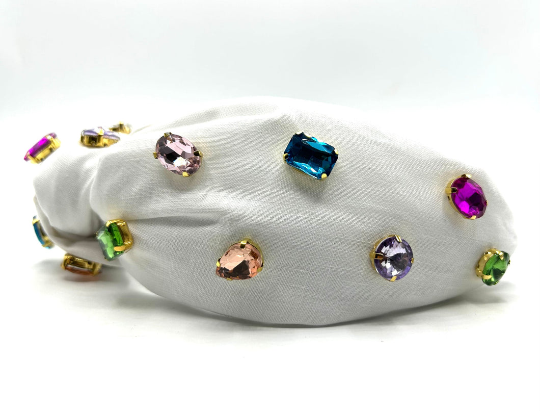 Rainbow Jewel Headband