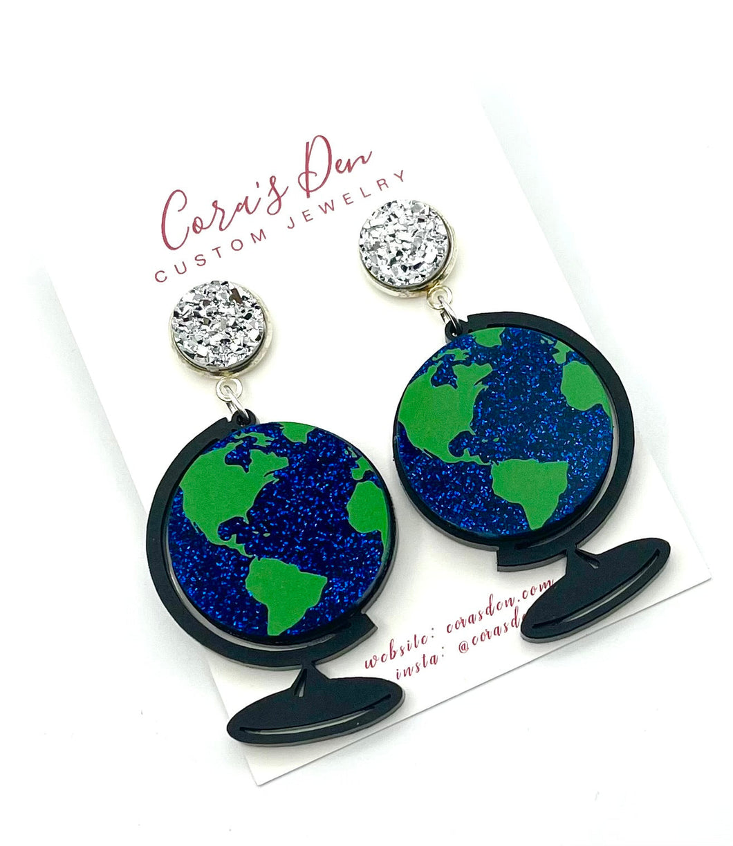 Globe Earrings