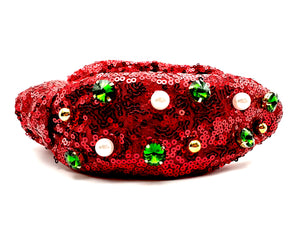 Christmas Jewel Headband