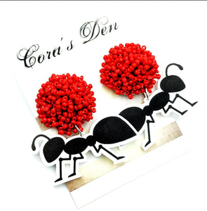 Ant Earrings