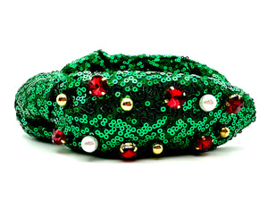 Christmas Jewel Headband