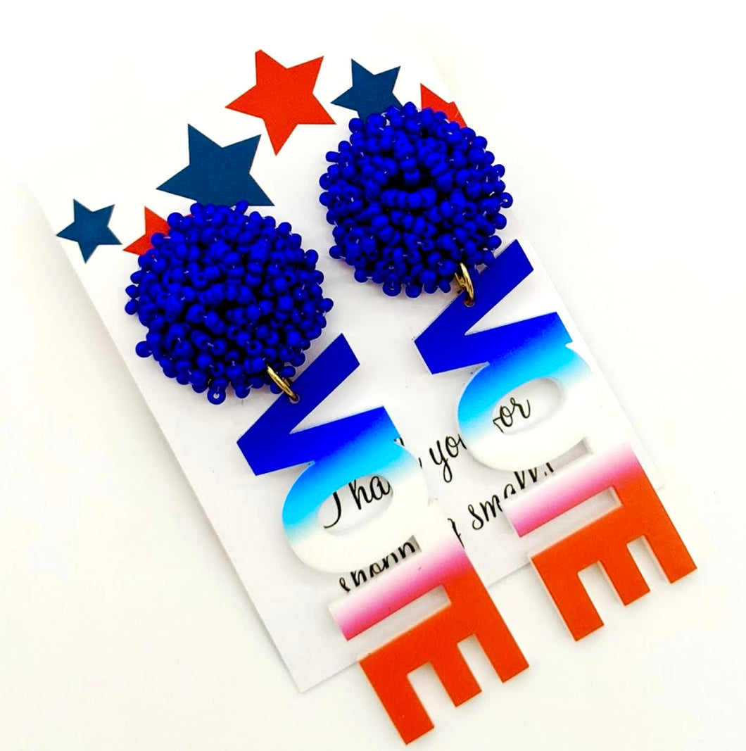 Vote Earrings