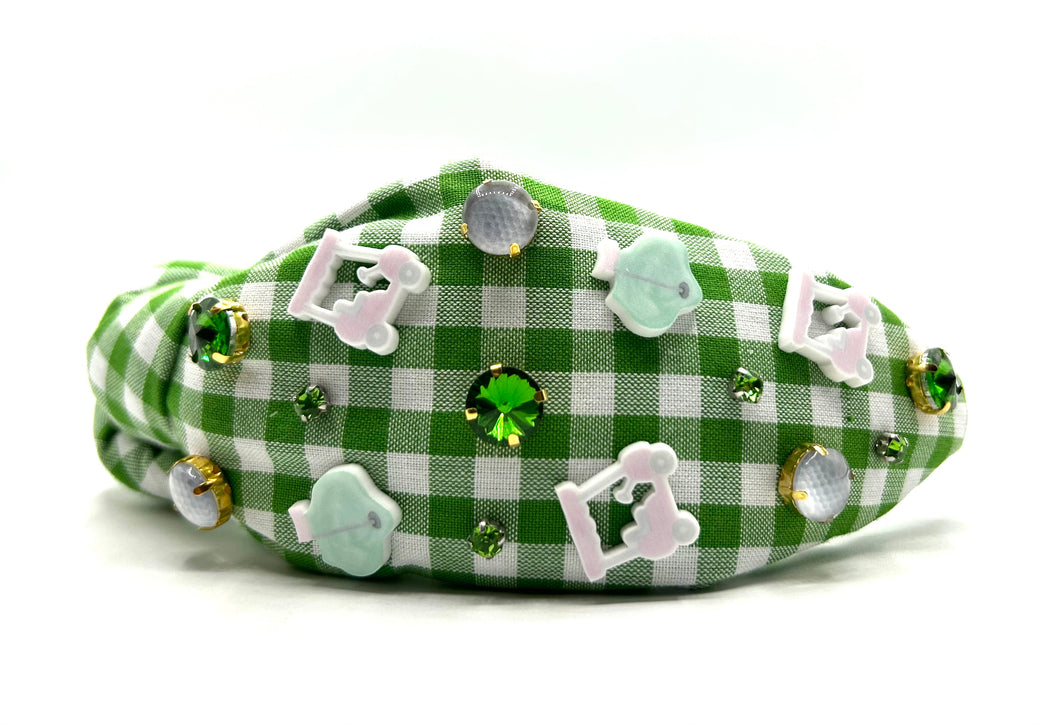 Golf Cart/Green Headband