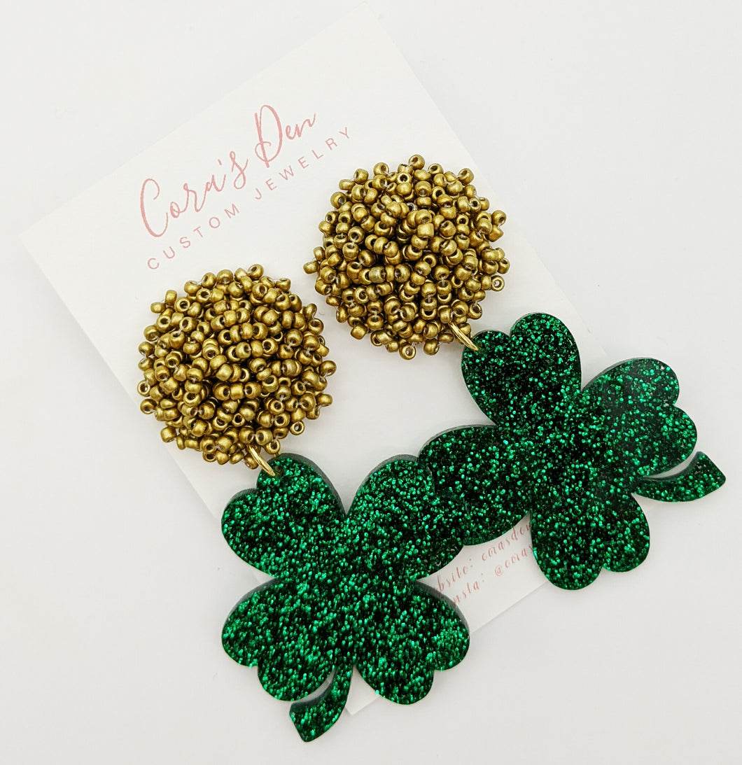 Shamrock Earrings