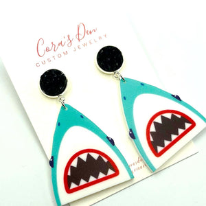 Shark Earrings