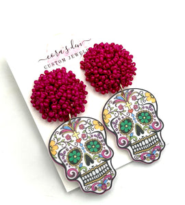 Sugar Skull Earrings