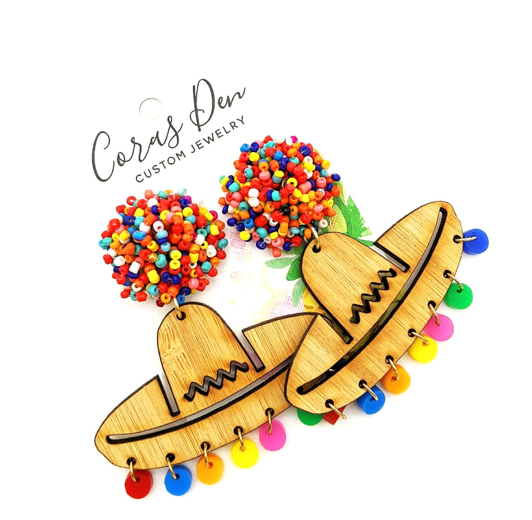 Sombrero Earrings