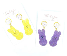 Load image into Gallery viewer, Glitter Peep Earrings
