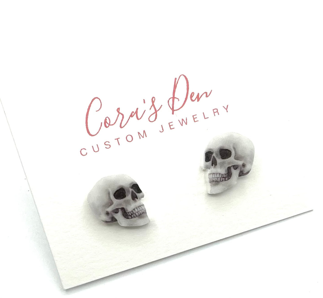 Skull Stud Earrings