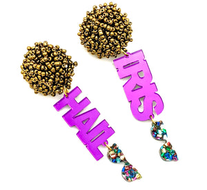 Hail Iris Earrings