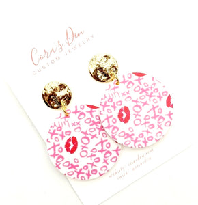 Lilly Disc Earrings