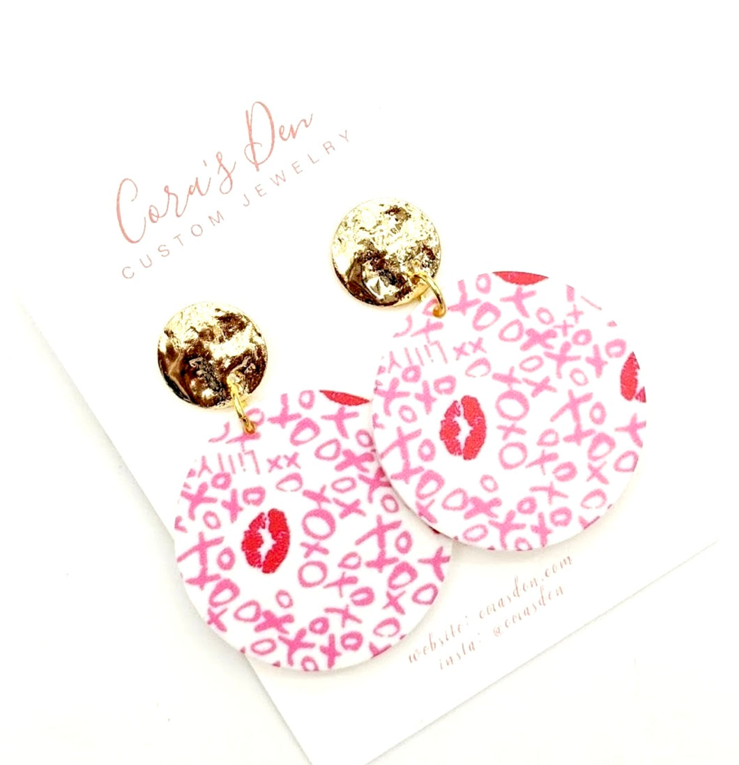 Lilly Disc Earrings