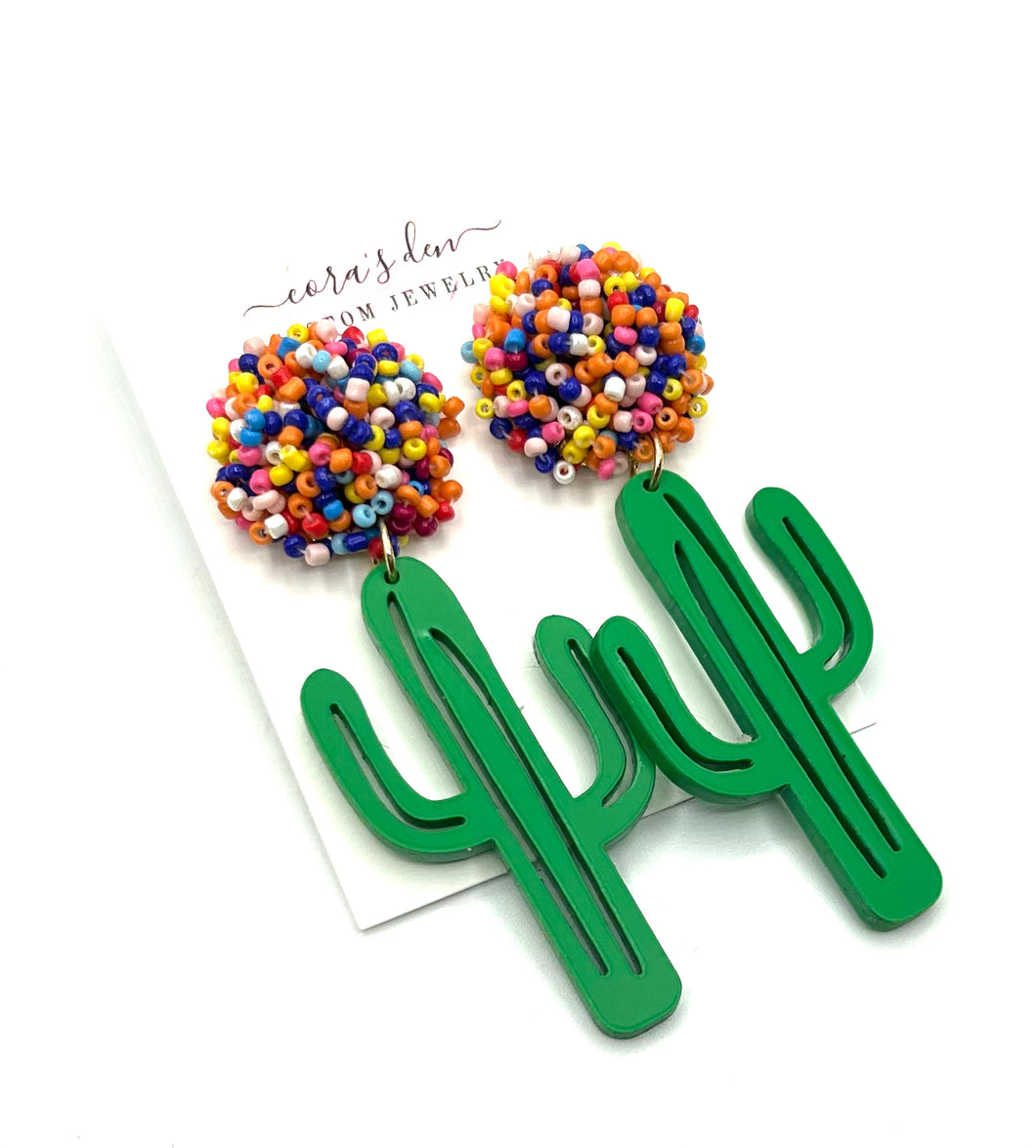 Cactus Earrings