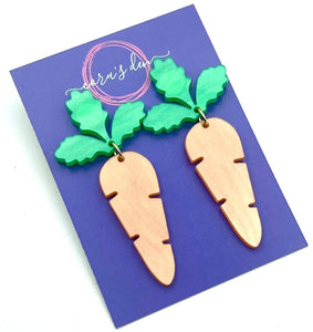 Carrot Earrings