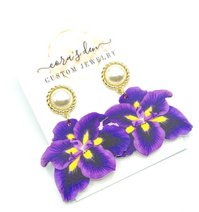 Iris Earrings