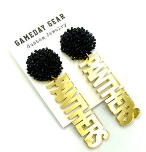 Panthers Earrings