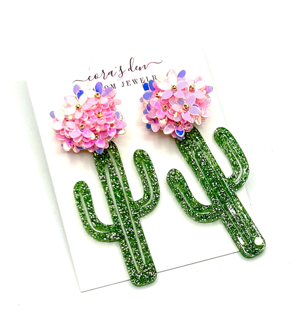 Cactus Earrings