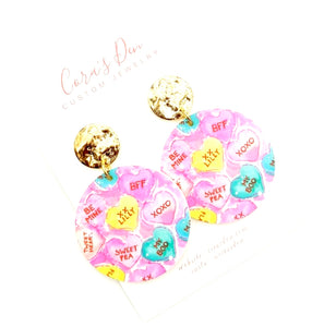 Lilly Disc Earrings