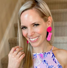 Load image into Gallery viewer, Pink Peep Earrings
